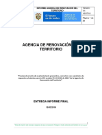 Informe Agencia de Renovacion Territorio