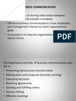16 - Unit 3 Business Communication and Its Role