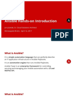 Ansible Hands-On Introd Uction