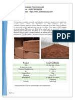 Cocopeat & Cocofiber Catalouge PT Sulawesi Coco