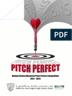 OOD Madam Varkey Pitch Perfect Competition 2021 - 2022