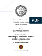 Mariátegui, Una Teoría Crítica