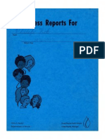 My Alger Elementary Progress Reports, 1976-77, Grand Rapids, Michigan