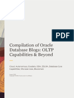 Oracle Database OLTP Blogs CY2020