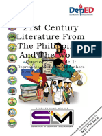 21st Century Literature From The Philippines and The World: Quarter 2 - Module 1