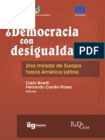 Democracia Con Desigualdad_una Mirada de Europa Hacia America Latina_carlos, Binetti - Frenando, Carrillo