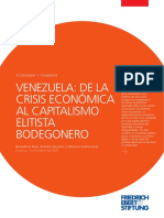 Venezuela: de La Crisis Económica Al Capitalismo Elitista Bodegonero