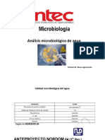 Análisis de Agua y Monitoreo Ambiental.