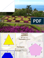 Perímetros e áreas de figuras geométricas planas