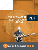 SBL - L156 The Ultimate Speed Exercise For Bass Workbook