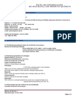 Ficha de Informações de Segurança de Produto Químico: 1. Identificação Do Produto E Da Empresa