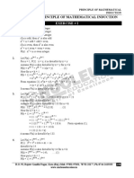 Solutions - Principle of Mathematical Induction: Exercise # I