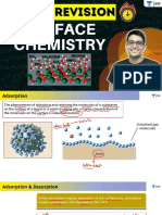 Adsorption: The attraction and retention of molecules on a surface