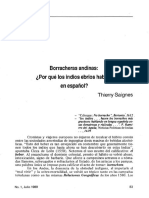 409473857 Borracheras Andinas Por Que Los Indios Ebrios Hablan en Espanol Thierry Saignes PDF