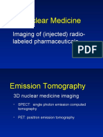 Nuclear Medicine: Imaging of (Injected) Radio-Labeled Pharmaceuticals