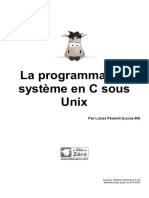 La Programmation Système en C Sous Unix