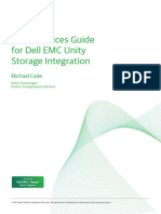 Best Practices Guide For Dell EMC Unity Storage Integration: Michael Cade