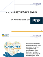 Mod-1 Psychology of Care Givers