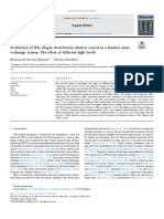 Production of Nile Tilapia Oreochromis Niloticus Reared in A Limited Water Exchange System