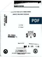 Survey of The Navy'S Three-Tiered Obesity Treatment Program