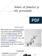 Arborele Chimic Al Familiei Și Valorile Personale