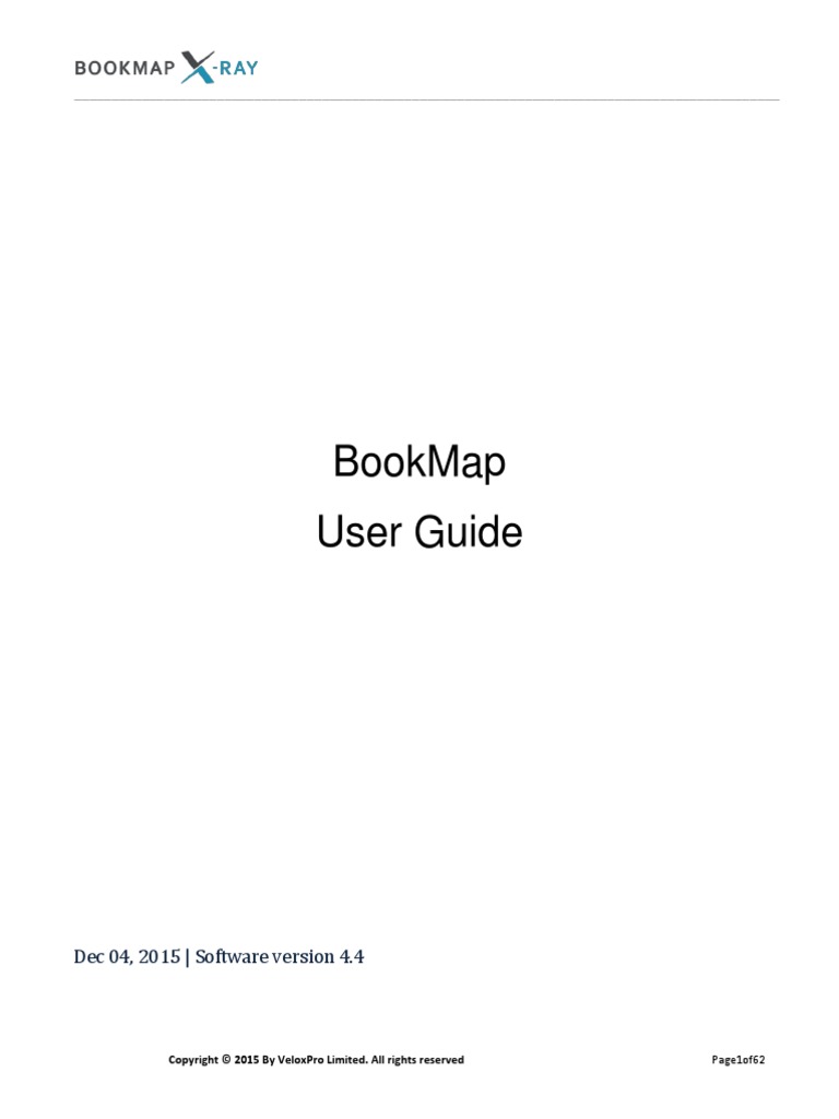 BookMap - User Guide 4.4 | PDF | Icon (Computing) | Cursor (User Interface)