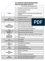 AFD - Second Year Focus Area