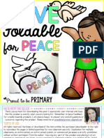 Your FREE Dove Foldable Craft Is Here!