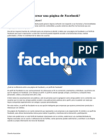 Como Crear Una Pagina de Facebook