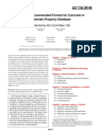126.3R-99 Guide To Recommended Format For Concrete in Materials Property Database