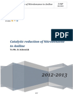 Reduction of Nitrobenzene To Aniline