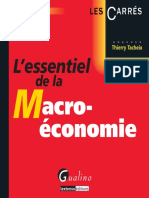 Lessentiel de La Macro-Économie by Thierry Tacheix