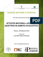 Atti Motoria Sportiva Adattata