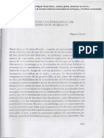 GIUSTI, Miguel (2007) - Las Críticas Culturalistas A Los Derechos Humanos