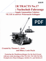 Panzer Tracts 17 Gepanzerte Nachschub Fahrzeuge VK 3.01 To Schwere Wehrmacht-Schlepper