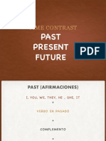 Time Contrast: Past Present Future