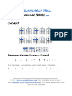 Melancholy Hill - Ben's Ukulele Road Sheet Patreon