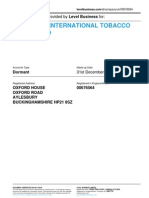 ROTHMANS INTERNATIONAL TOBACCO (UK) LIMITED - Company Accounts From Level Business