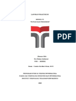 Laporan Praktikum Algoritma Pemrograman (6) - Fungsi & Prosedur