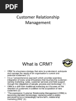 Customer Relationship Management