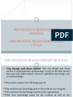 Knowledge Management Models - Knowledge Management Life Cycle