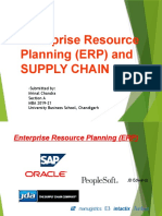 Enterprise Resource Planning (ERP) and Supply Chain