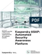 Ficha Técnica Kaspersky ASAP - Automated Security Awareness Platform