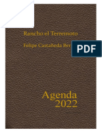 Agenda de actividades del Rancho el Terremoto 2022