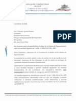 Ponencia sometida a la Comisión de lo Jurídico por Javier Jiménez Pérez