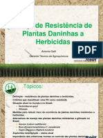 GTDHS Resistência de Plantas Daninhas