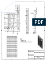 Notas: 1. Acotaci N: MM 2. MATERIAL: Designado en La R Brica