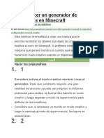 Cómo Hacer Un Generador de Monstruos en Minecraft