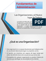 Las Organizaciones y El Nuevo Lugar de Trabajo