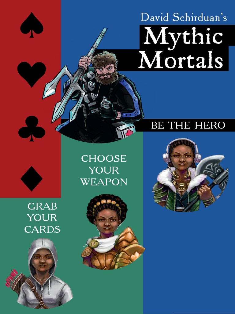 MythicMortals Screen | PDF | Role Playing Games | Dice